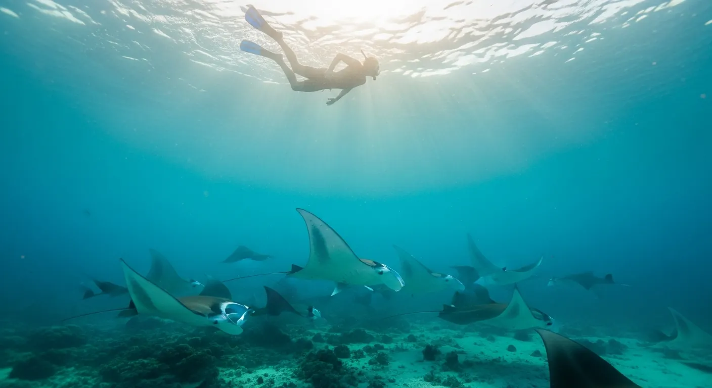 Komodo Island Snorkeling — Pink Beach + Manta Point Tours
